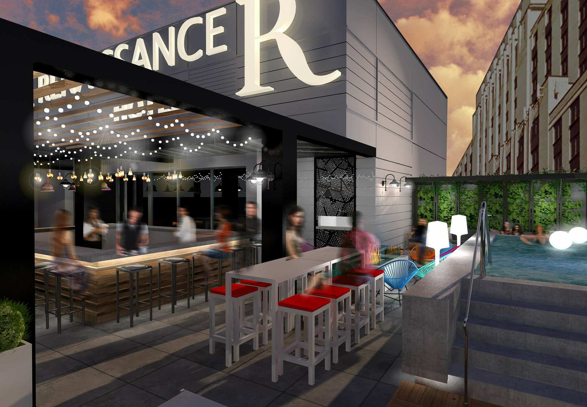 Renaissance Montreal Downtown Hotel Exterior foto